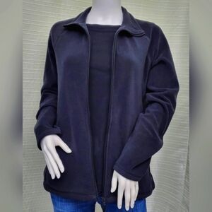 MOUNTAIN WAREHOUSE Fleece Jacket in Black Size 8